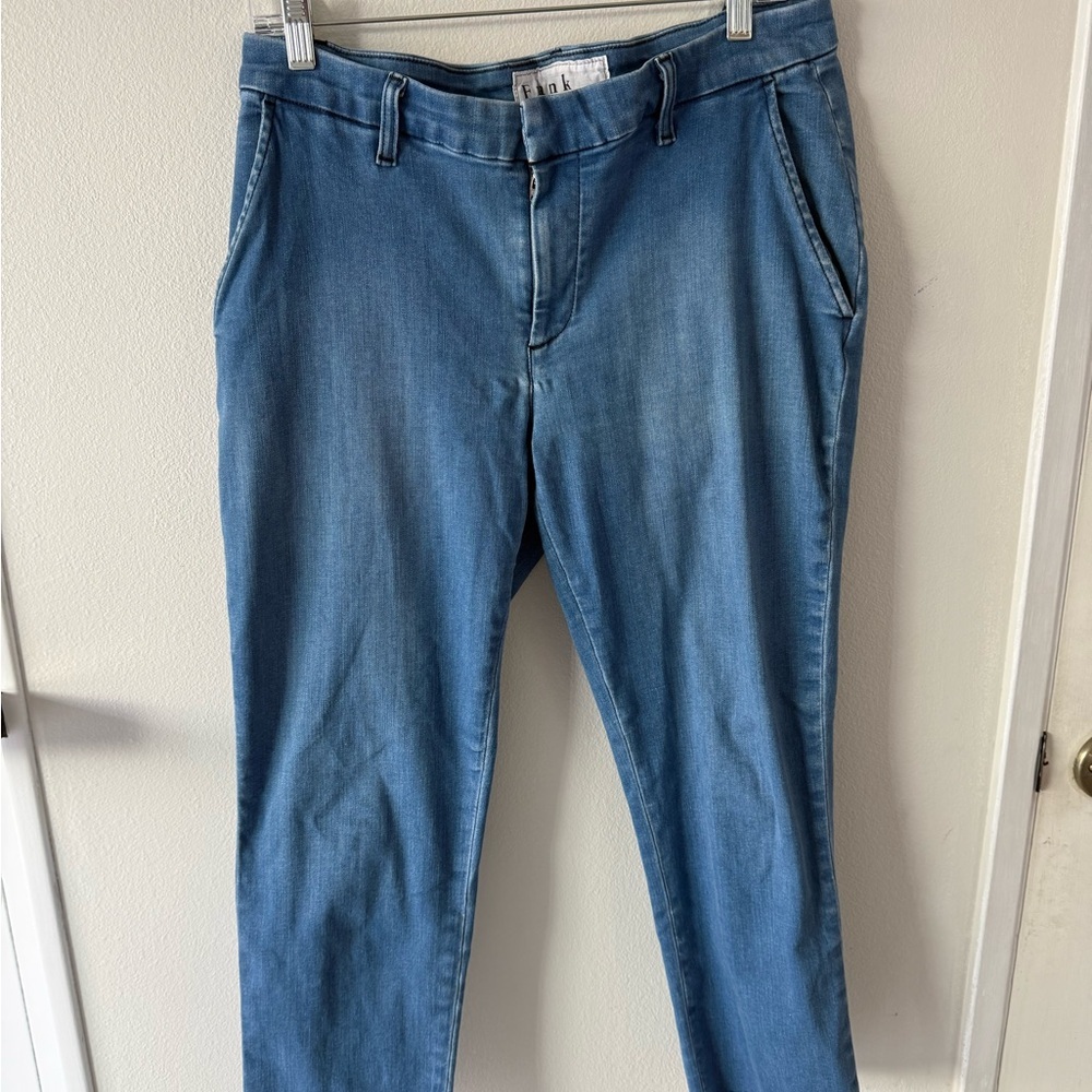 Frank & Eileen Light Blue Cropped Jeans
